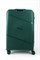 Чемодан большой PP Impreza (Flash) с расширением съемные колеса 50040-XL/темно-зеленый 15848