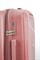Чемодан средний PP Impreza (Flash) с расширением съемные колеса 50040-M+/чайная_роза 15864