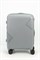Чемодан маленький PP Sweetbags (диагональные линии) с расширением 50022-XS/светло-серый 15526
