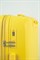 Чемодан маленький PP Sweetbags (Cross) с расширением съемные колеса 50049-1/желтый 15988