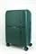 Чемодан большой PP Sweetbags (Cross) с расширением съемные колеса 50049-3/темно-зеленый 15968