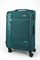 Чемодан большой текстильный Mironpan Basic с расширением 50051-3/зеленый 16019
