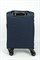 Чемодан маленький текстильный Mironpan Basic с расширением 50051-1/темно-синий 16018