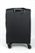 Чемодан средний текстильный Mironpan Basic с расширением 50051-2/черный 16026