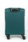 Чемодан маленький текстильный Mironpan Corner с расширением 50050-1/зеленый 16003