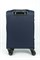 Чемодан маленький текстильный Mironpan Corner с расширением 50050-1/темно-синий 16000