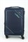 Чемодан средний текстильный Mironpan Corner с расширением 50050-2/темно-синий 15999