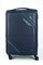 Чемодан большой текстильный Mironpan Corner с расширением 50050-3/темно-синий 15998