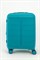 Чемодан маленький PP Sweetbags (shield) с расширением 50052-1/бирюзовый 15628
