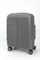 Чемодан маленький PP Sweetbags (shield) с расширением 50052-1/темно-серый 16054