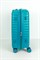 Чемодан маленький PP Sweetbags (Diamond) с расширением 50037-1/бирюзовый 16102