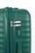 Чемодан маленький PP Sweetbags (Diamond) с расширением 50037-1/темно-зеленый 15726