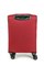 Чемодан маленький текстильный Simple с расширением и съемными колесами 50054-S/красный 16139