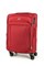 Чемодан средний текстильный Simple с расширением и съемными колесами 50054-M/красный 16138