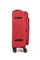 Чемодан средний текстильный Simple с расширением и съемными колесами 50054-M/красный 16138