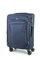 Чемодан средний текстильный Simple с расширением и съемными колесами 50054-M/темно-синий 16135