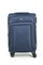 Чемодан средний текстильный Simple с расширением и съемными колесами 50054-M/темно-синий 16135
