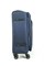 Чемодан средний текстильный Simple с расширением и съемными колесами 50054-M/темно-синий 16135