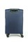 Чемодан средний текстильный Simple с расширением и съемными колесами 50054-M/темно-синий 16135
