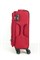 Чемодан маленький текстильный Companion с расширением и съемными колесами 50053-S/красный 16130