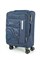 Чемодан маленький текстильный Companion с расширением и съемными колесами 50053-S/темно-синий 16121