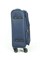 Чемодан маленький текстильный Companion с расширением и съемными колесами 50053-S/темно-синий 16121