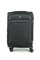 Чемодан средний текстильный Simple с расширением и съемными колесами 50054-M/черный 16141