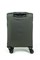 Чемодан маленький текстильный Simple с расширением и съемными колесами 50054-S/темно-зеленый 16167