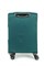 Чемодан маленький текстильный Mironpan Modest 50055-1/зеленый с расширением и съемными колесами 16158