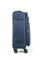 Чемодан маленький текстильный Mironpan Modest 50055-1/темно-синий с расширением и съемными колесами 16164