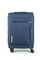Чемодан средний текстильный Mironpan Modest 50055-2/темно-синий с расширением и съемными колесами 16163