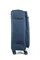 Чемодан средний текстильный Mironpan Modest 50055-2/темно-синий с расширением и съемными колесами 16163