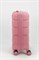 Чемодан маленький PP (4 гориз. полосы) 50001-1/розовый 14863
