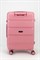Чемодан средний PP (4 гориз. полосы) 50001-2/розовый 14864