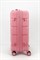 Чемодан средний PP (4 гориз. полосы) 50001-2/розовый 14864