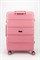 Чемодан большой PP (4 гориз. полосы) 50001-3/розовый 14862