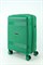 Чемодан маленький PP (мелкие полосы) с расширением 50003-1/ярко-зеленый 15902