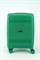 Чемодан маленький PP (мелкие полосы) с расширением 50003-1/ярко-зеленый 15902