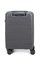 Чемодан маленький PP (Slide) со съемными колесами 50026-S/серый 15393