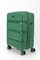Чемодан маленький PP (3 гориз. полосы) с расширением 50002-1/ярко-зеленый 15699
