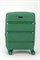 Чемодан маленький PP (3 гориз. полосы) с расширением 50002-1/ярко-зеленый 15699