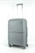 Чемодан средний PP Sweetbags (ракушка) с расширением 50016-M+/светло-серый 14855