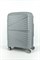 Чемодан средний PP Sweetbags (ракушка) с расширением 50016-M+/светло-серый 14855