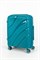 Чемодан маленький PP Sweetbags (волны) с расширением 50006-1/бирюзовый 14841