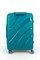 Чемодан средний PP Sweetbags (волны) с расширением 50006-2/бирюзовый 14842