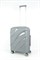Чемодан маленький PP Sweetbags (волны) с расширением 50006-1/светло-серый 14785