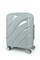 Чемодан маленький PP Sweetbags (волны) с расширением 50006-1/светло-серый 14785
