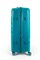 Чемодан большой PP Sweetbags (волны) с расширением 50006-3/бирюзовый 14840