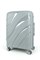 Чемодан средний PP Sweetbags (волны) с расширением 50006-2/светло-серый 14786