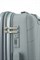 Чемодан средний PP Sweetbags (волны) с расширением 50006-2/светло-серый 14786